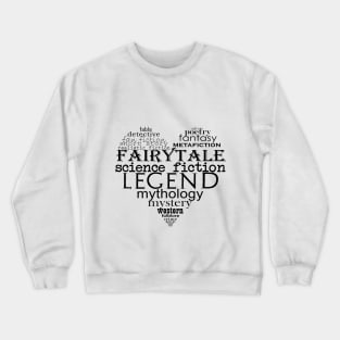 Literary genres Crewneck Sweatshirt